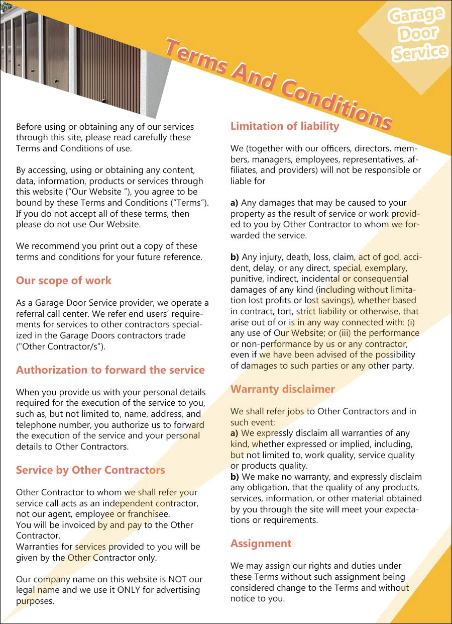 Community Garage Door Service Van Nuys, CA 818-827-1406